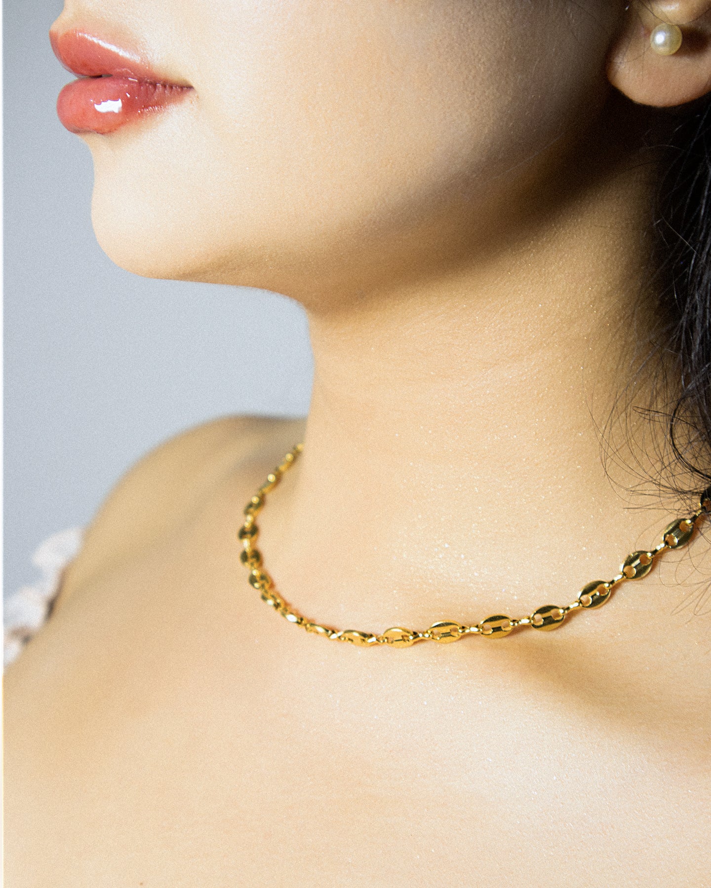 Cadena Tejido Gucci para mujer Oro laminado de 18k