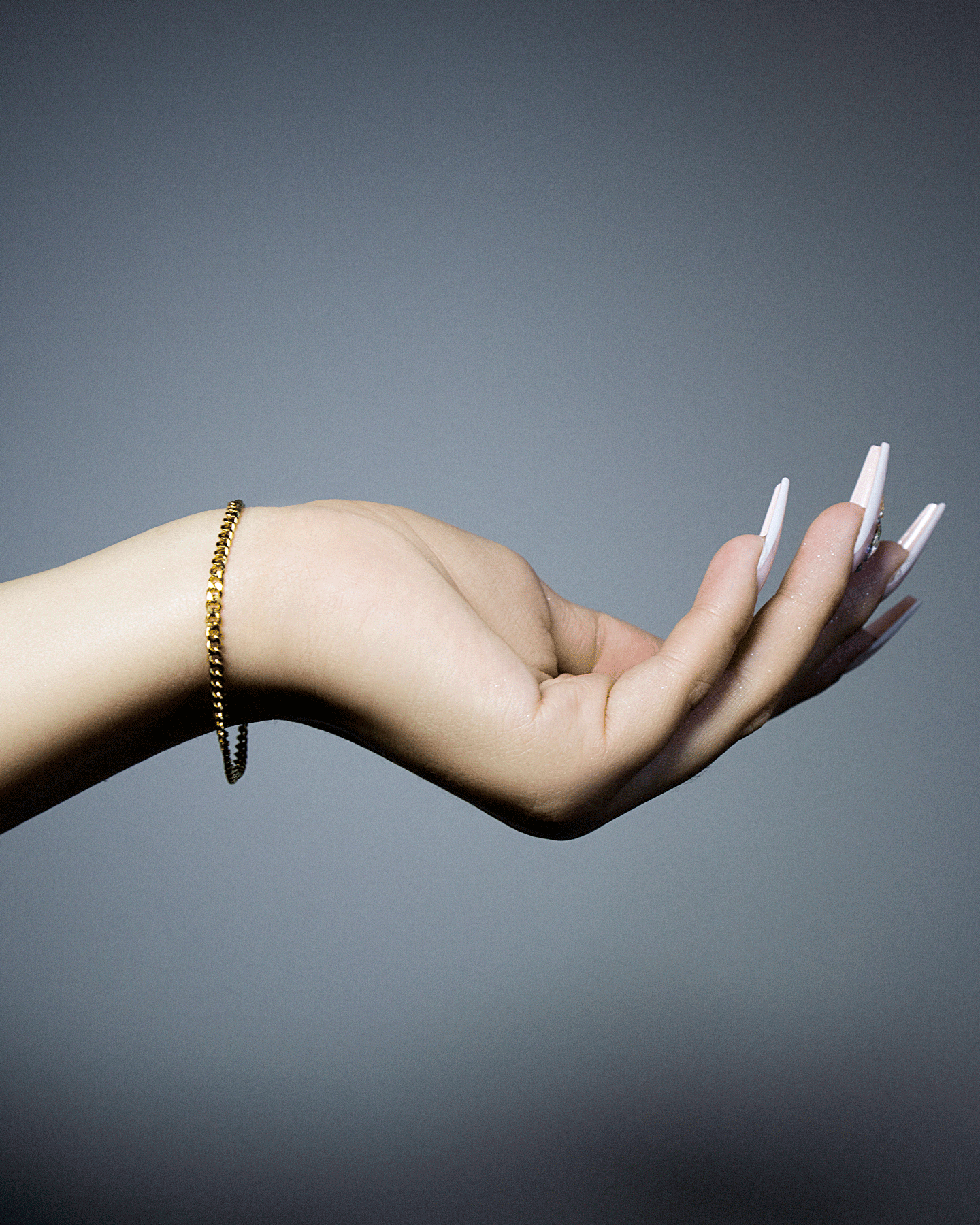 Pulsera Cubana Mujer en Oro Laminado de 18k