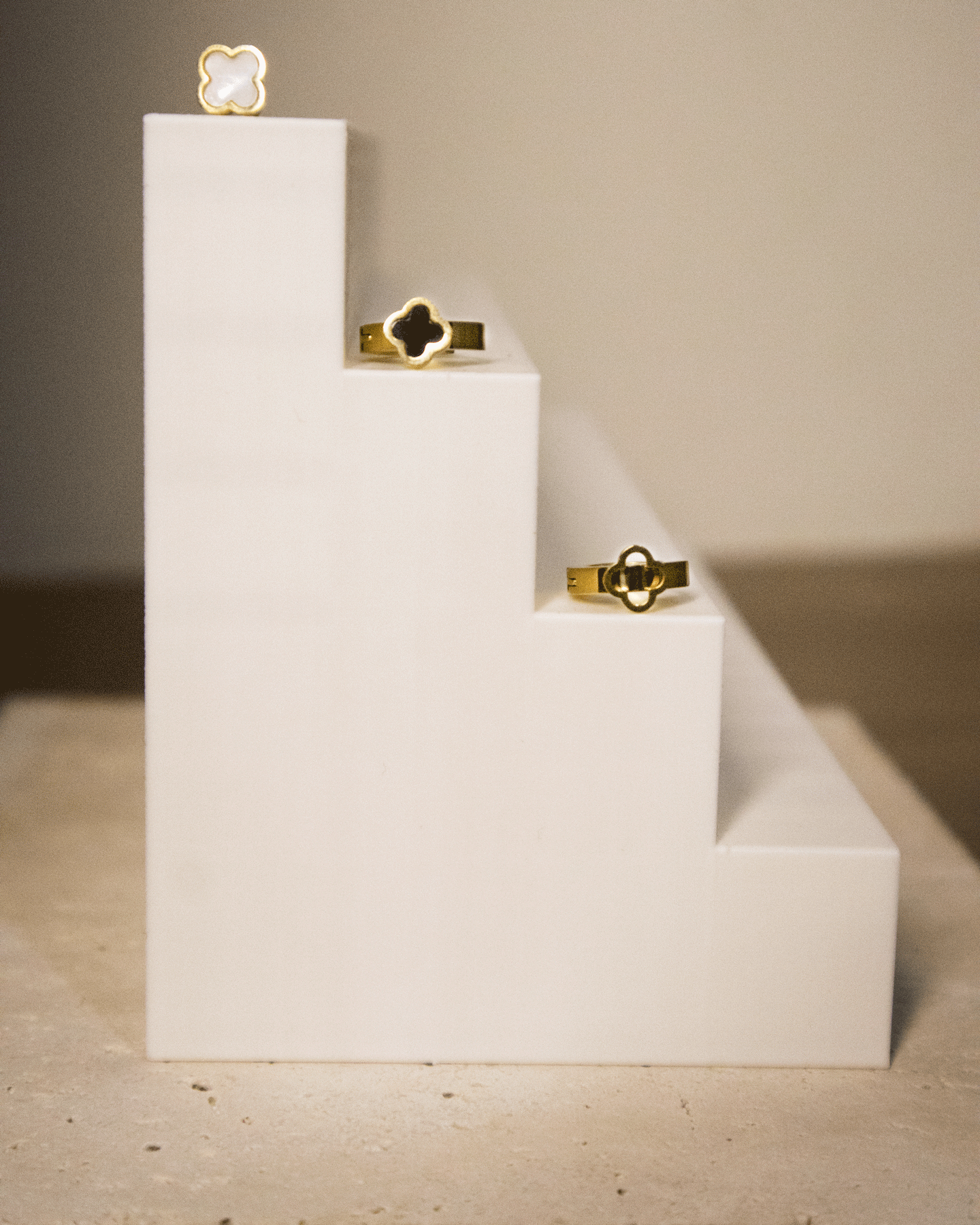Aretes Trébol x3