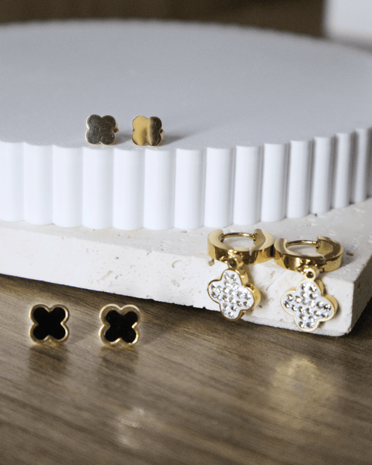 Aretes Trébol x3