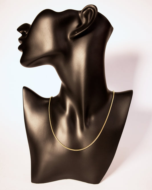 Cadena Veneciana Mujer en oro laminado de 18k