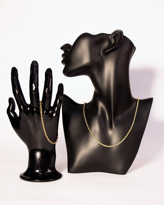 Combo Lazo Mujer en Oro Laminado de 18k
