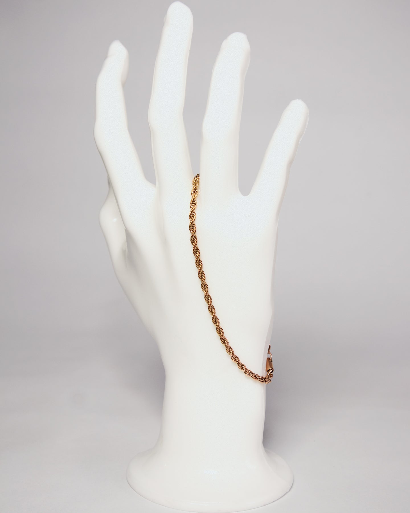 Pulsera Lazo Rosa Mujer en oro laminado de 18k