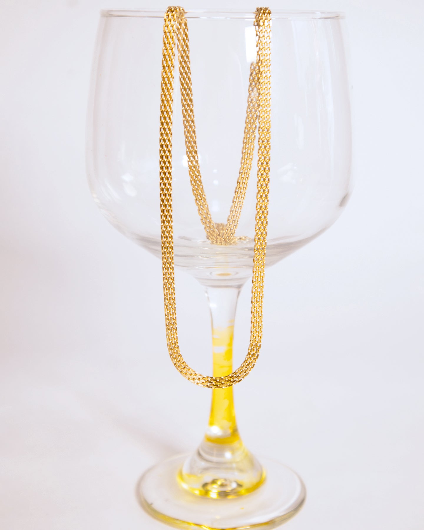 Cadena Chinesca Hombre en oro laminado de 18k