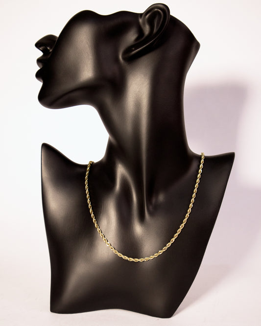 Cadena Lazo Mujer en Oro laminado de 18k