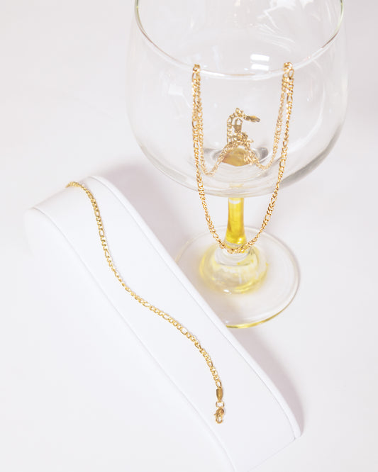 Combo Cartier Hombre en oro laminado de 18k
