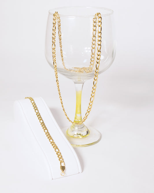 Combo Cartier Hombre en oro laminado de 18k