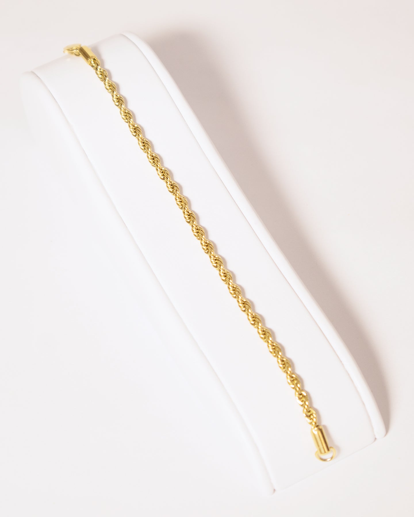 Pulsera Lazo Hombre en oro laminado de 18k